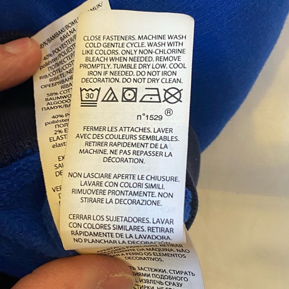 Polo Ralph Lauren Polo Team Full Zip Cotton Jersey Hoodie Toddler Boy Size 4T - Picture 12 of 16